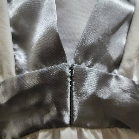 VTG Charlotte Russe angel core fairy white v neck babydoll top size M boho - Picture 8 of 8